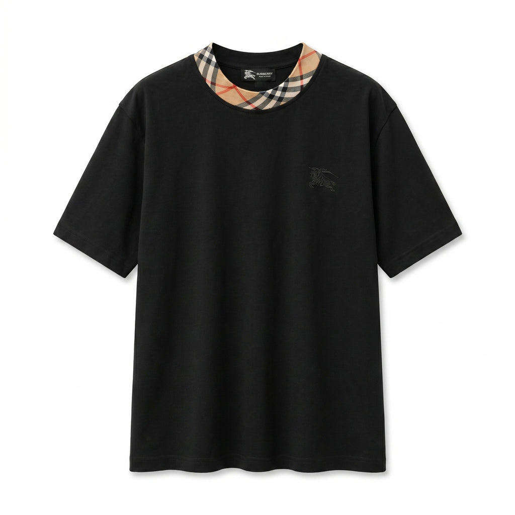 Burberry Collar tshirt black
