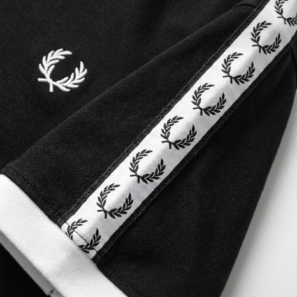 Fred Perry Ringer T-shirt Black
