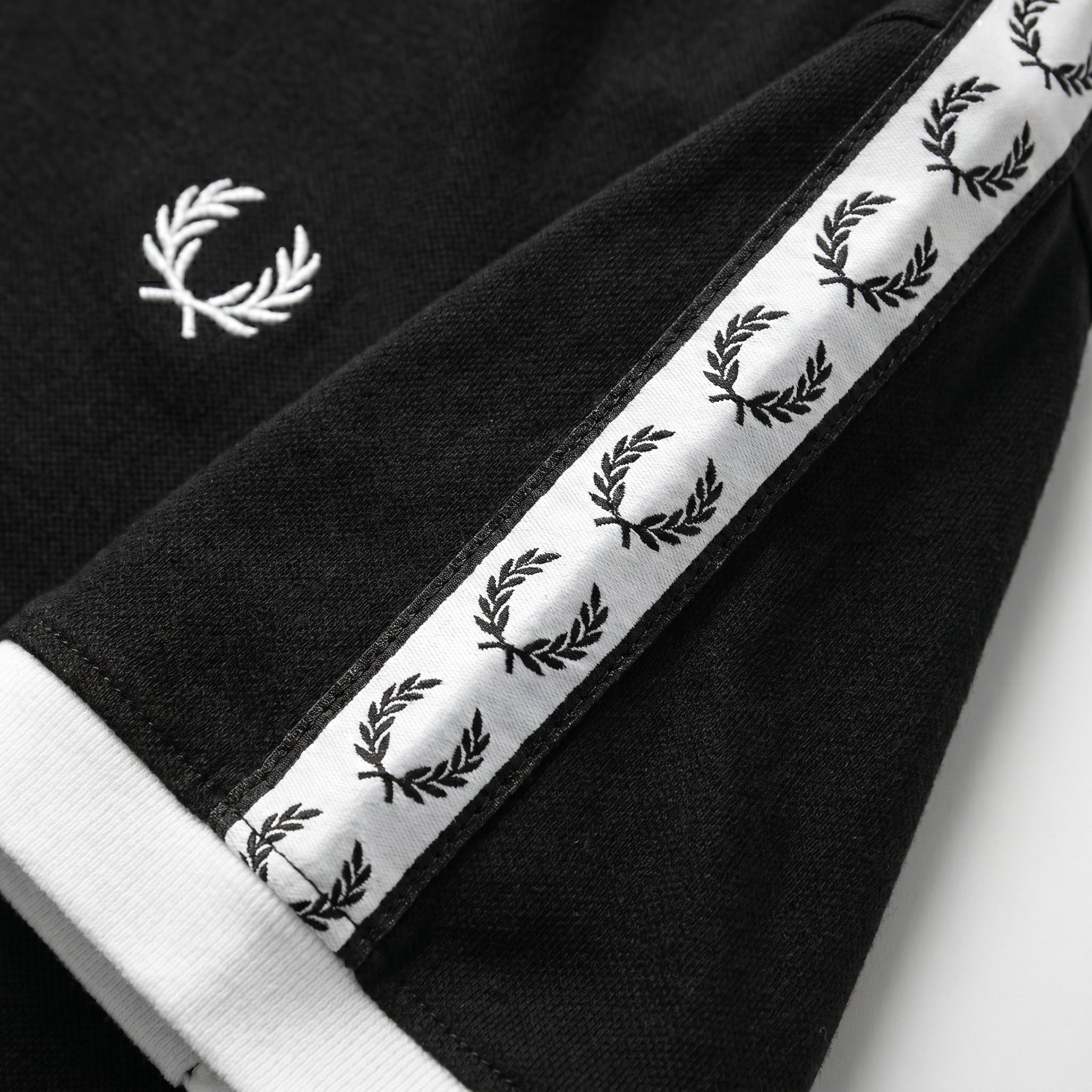 Fred Perry Ringer T-shirt Black