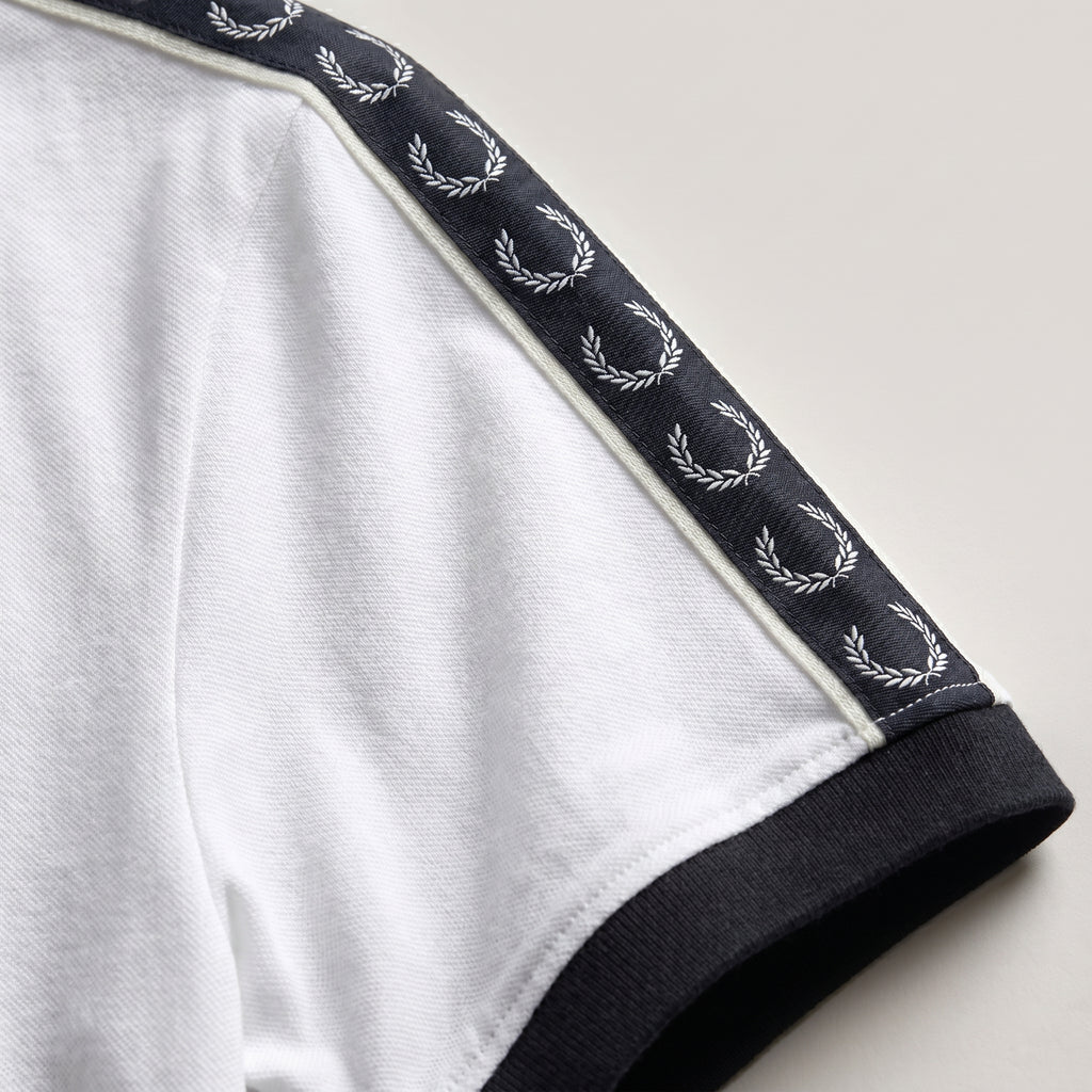 Fred Perry Ringer Ringer T-shirt White