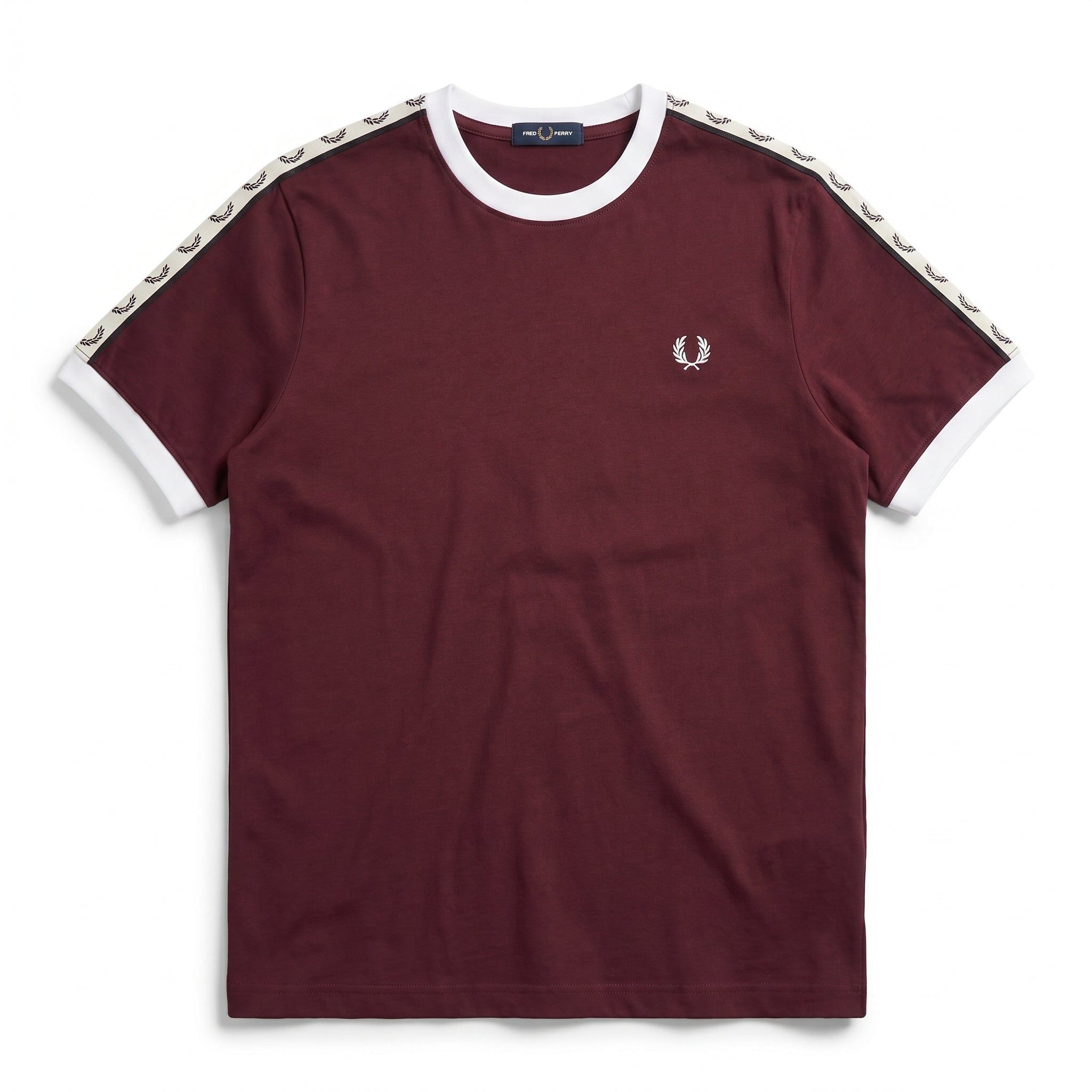 Fred Perry Ringer T-shirt Red