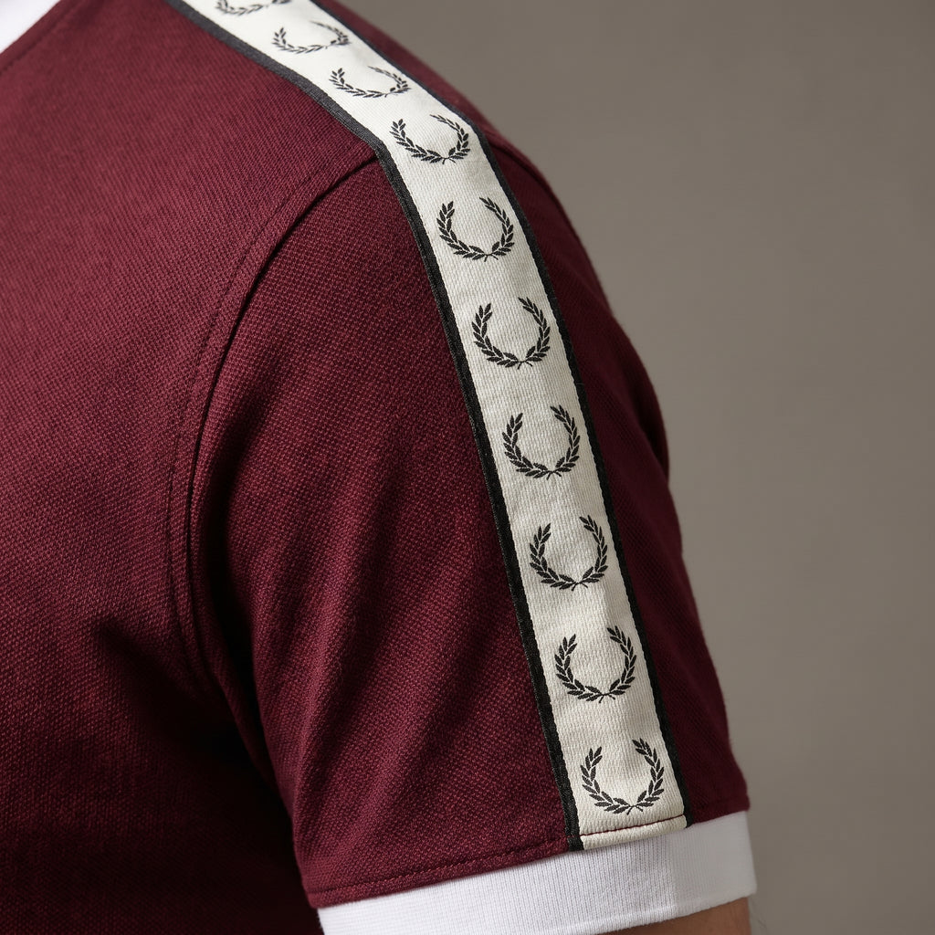 Fred Perry Ringer T-shirt Red