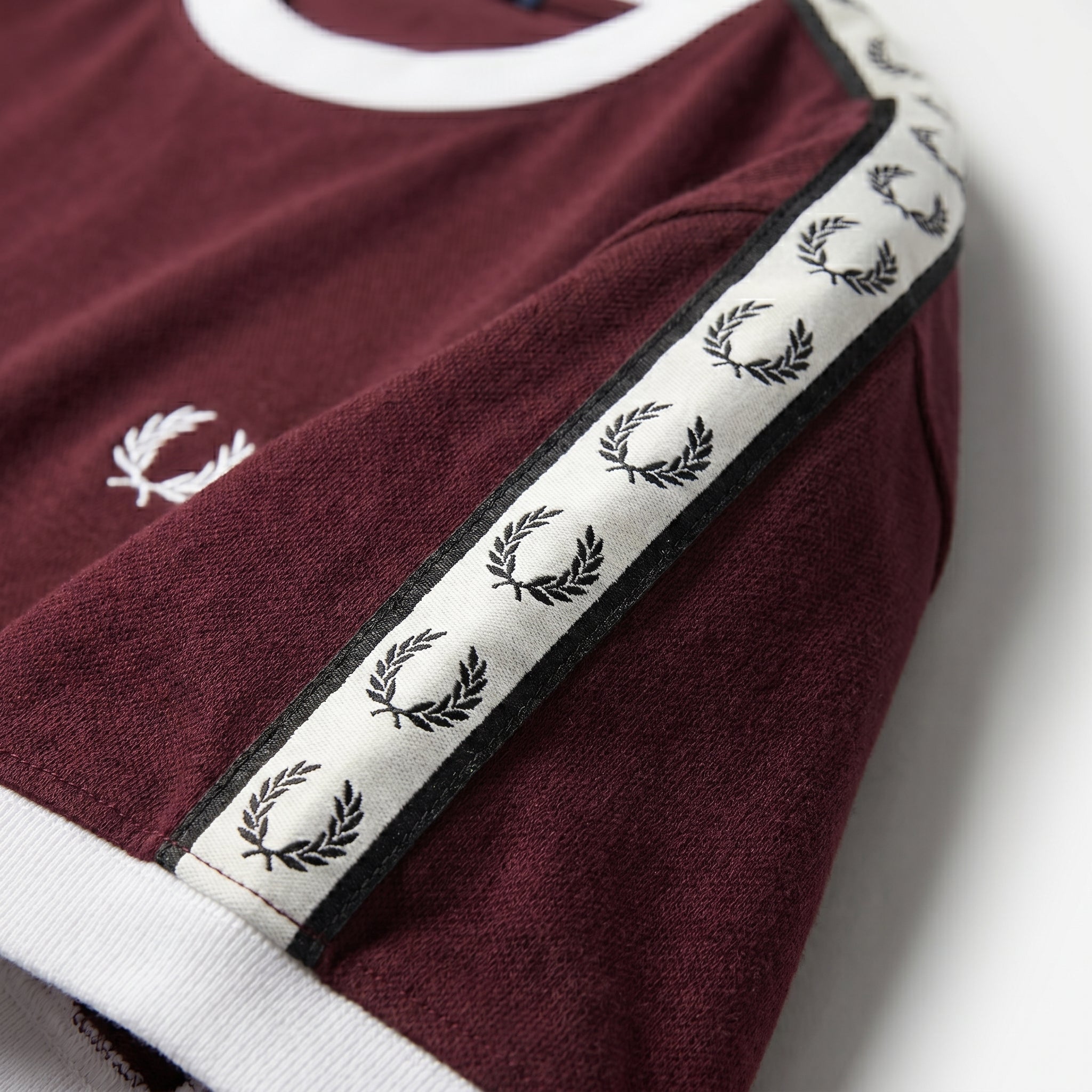 Fred Perry Ringer T-shirt Red