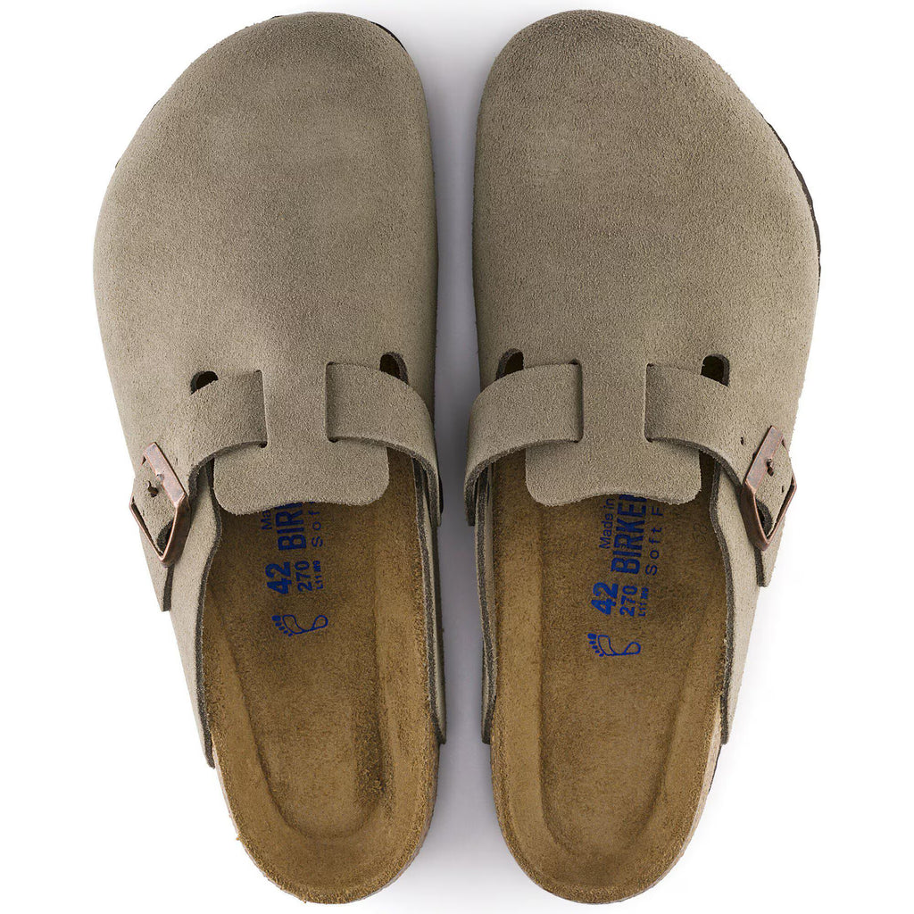 Taupe Boston Birkenstocks