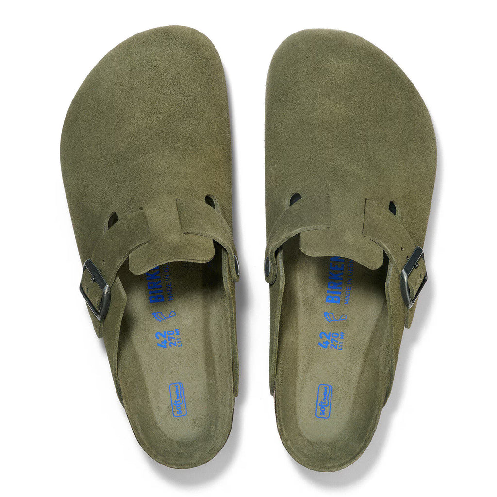 Olive Boston Birkenstocks