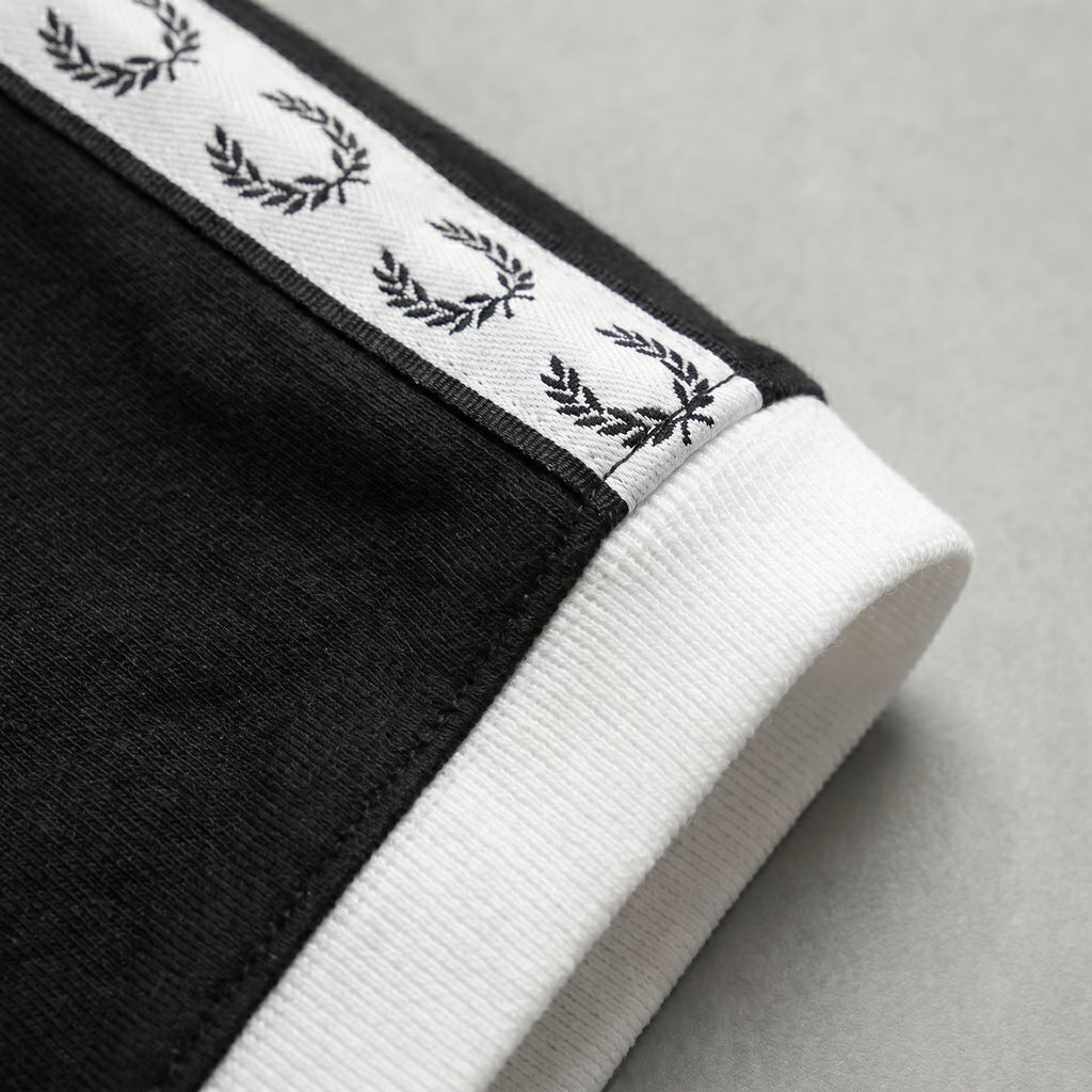 Fred Perry Ringer T-shirt Black