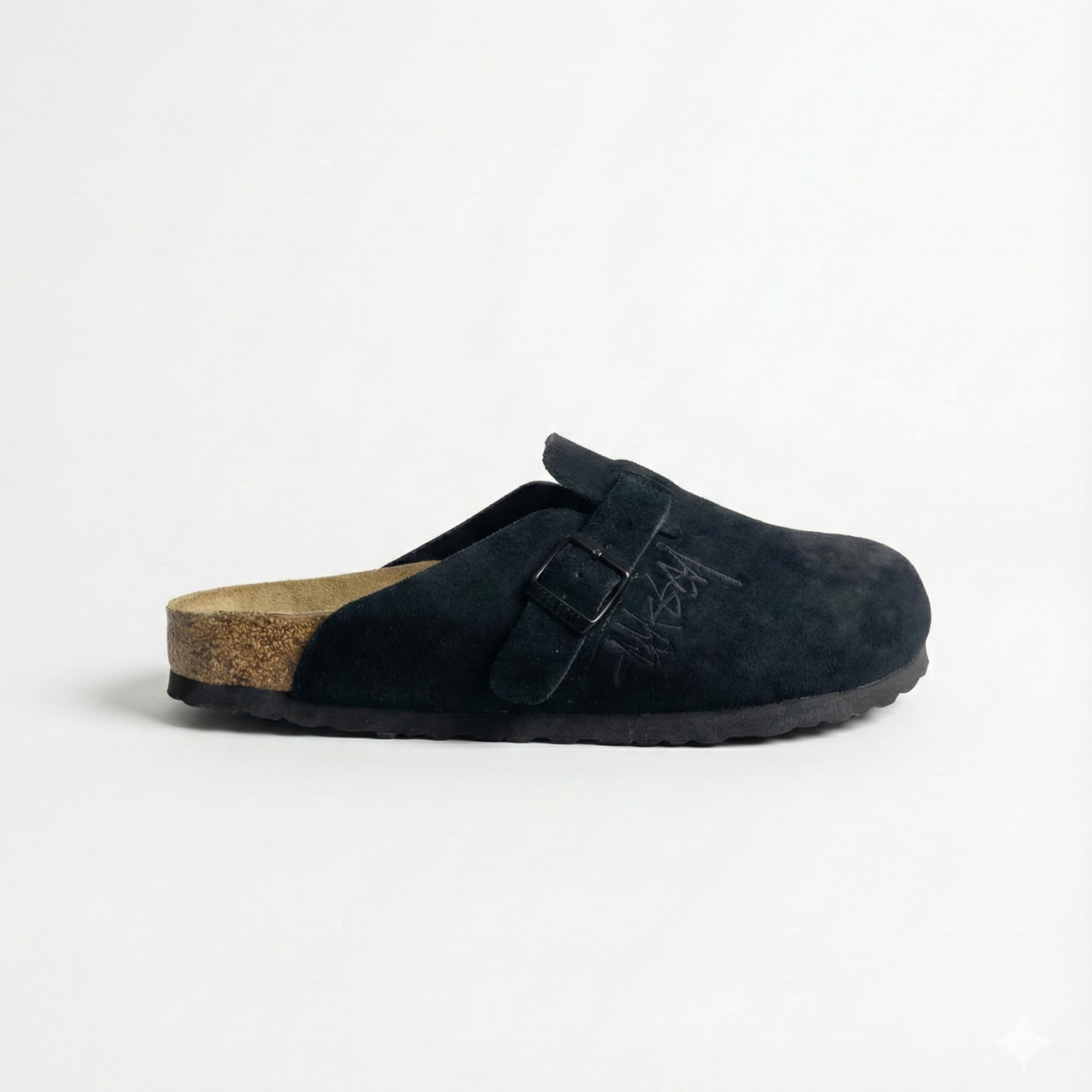 Stüssy X Boston Birkenstocks Black