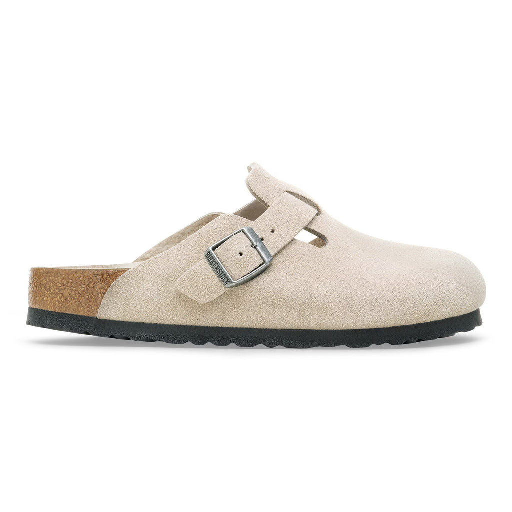 Beige Boston Birkenstocks
