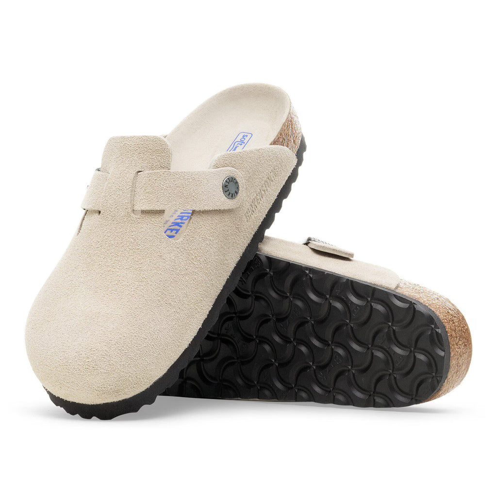 Beige Boston Birkenstocks