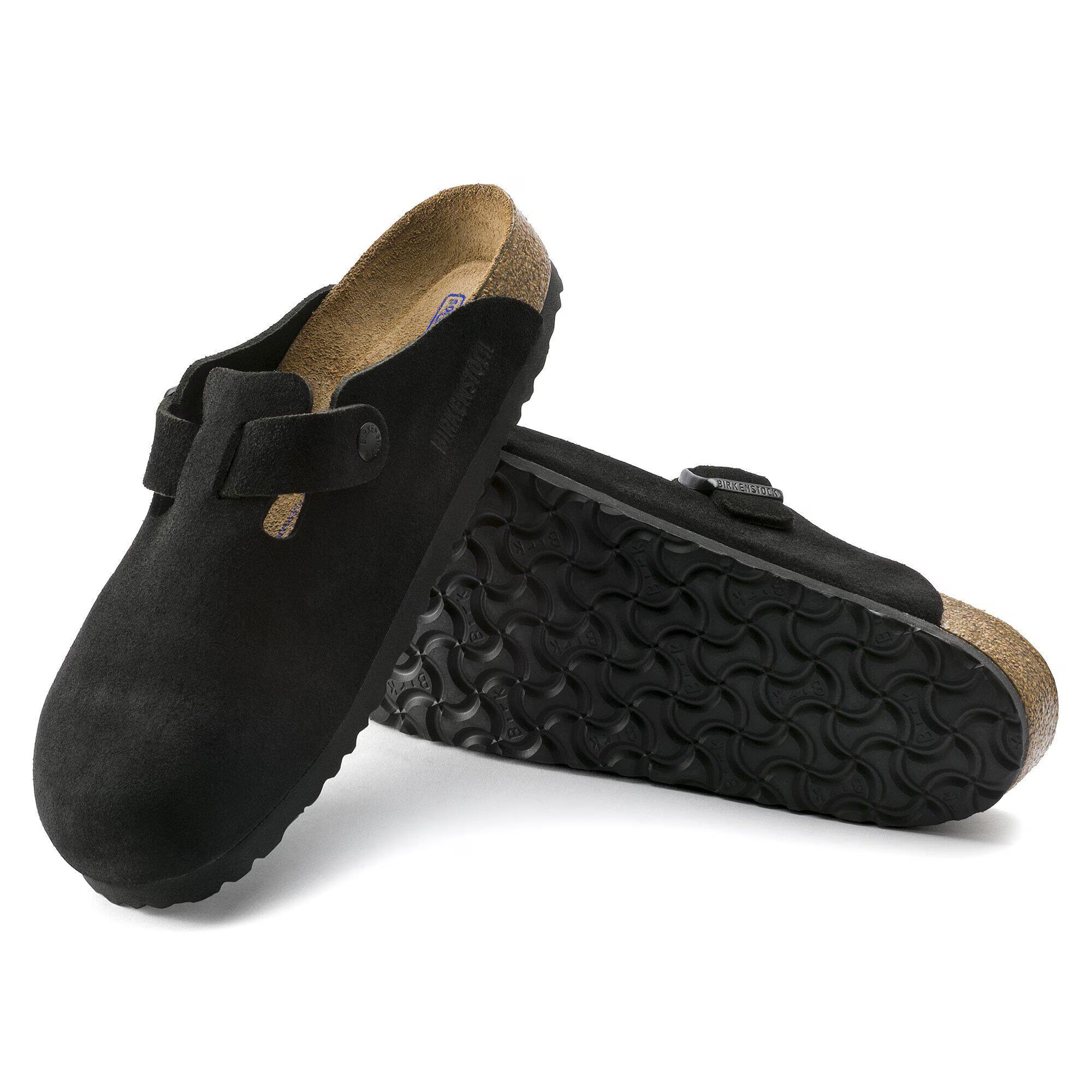 Black Boston Birkenstocks