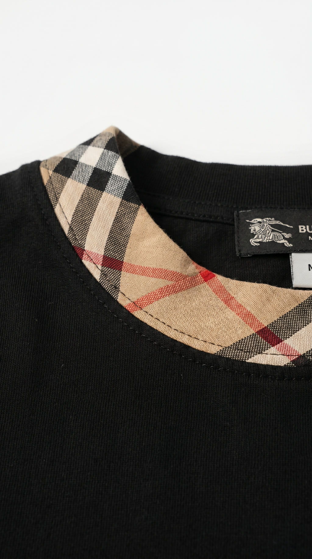 Burberry Collar tshirt black