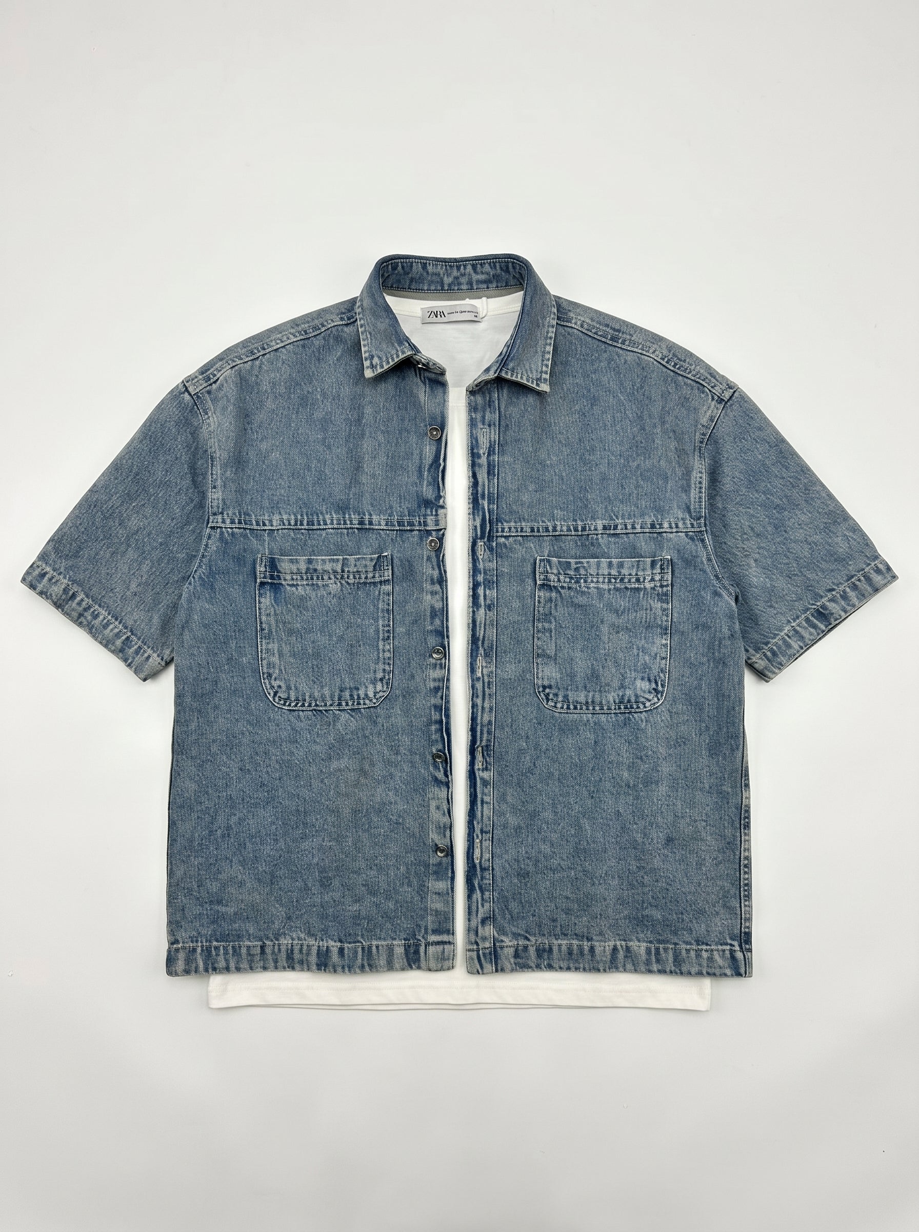Denim shirts boxy fit