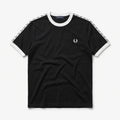 Fred Perry Ringer T-shirt Black